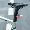 Bicycle taillight sensor smart brake light wireless remote control mountain bike road bike night riding light
