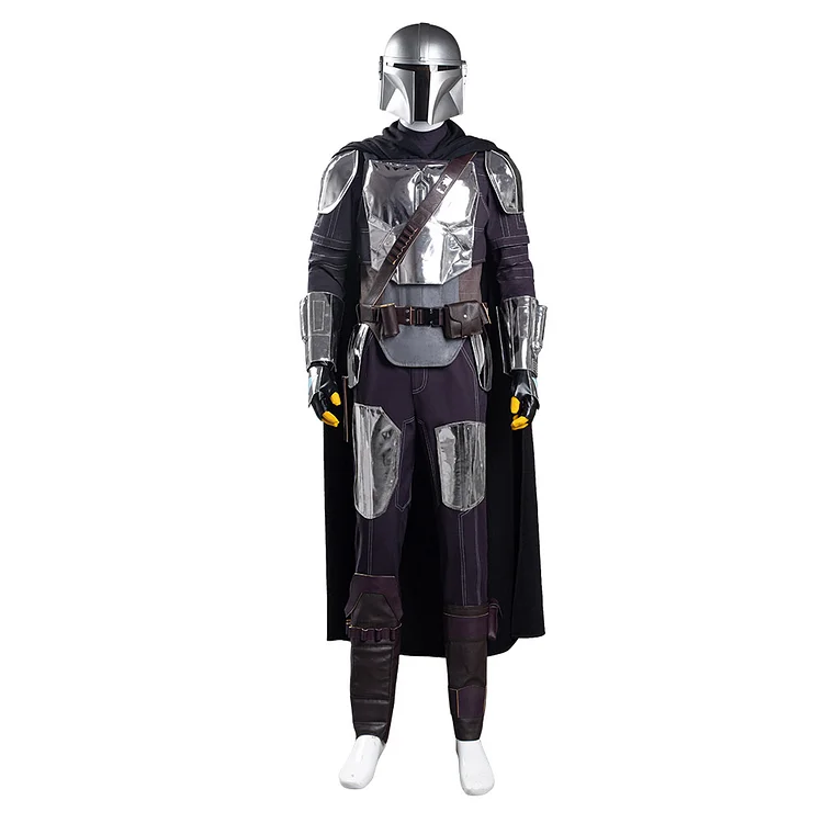 The Book Of Boba Fett Mando Beskar Armor Coat Outfit Halloween Carnival Suit Cosplay Costume
