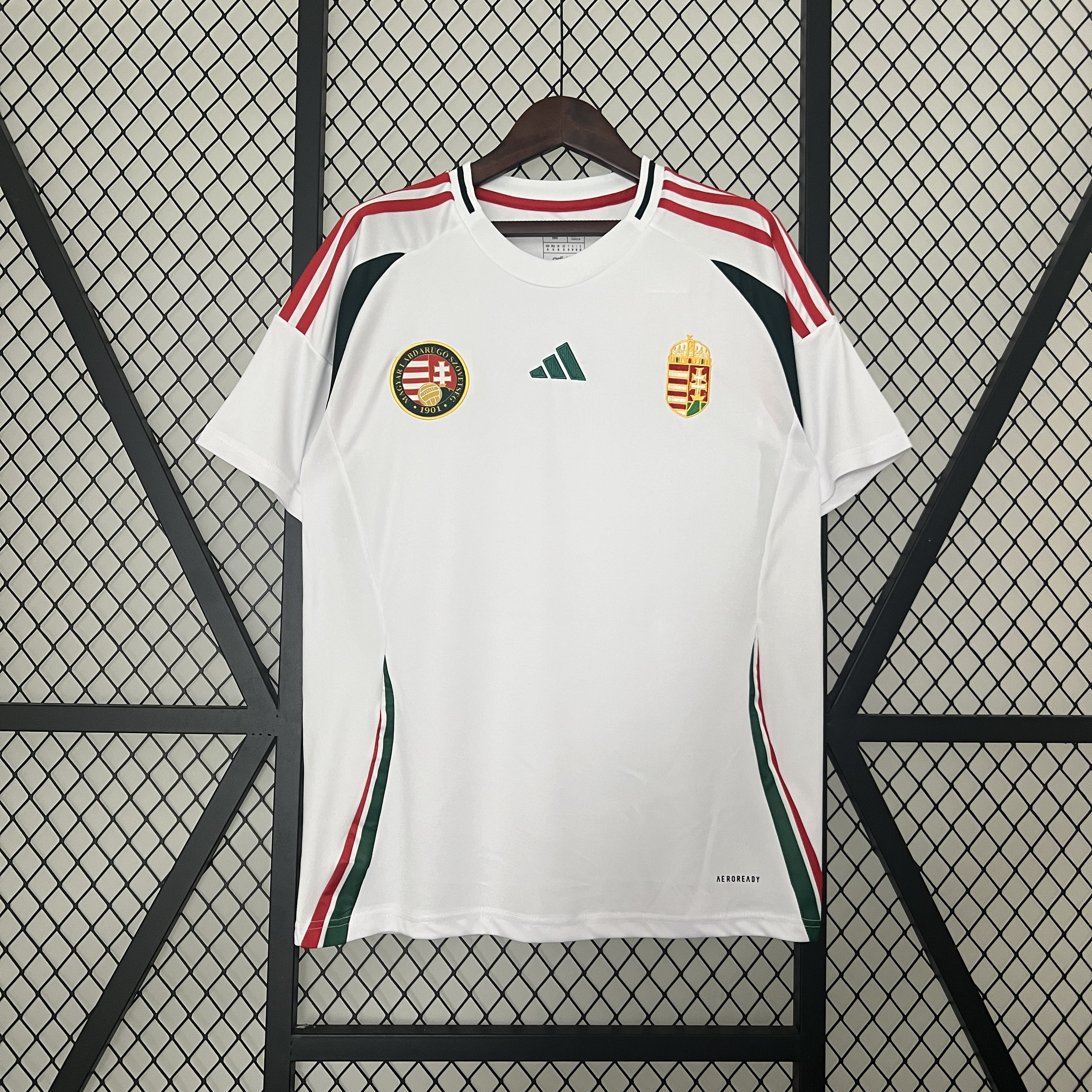Hungary 2024 Away Stadium Jersey - Fans Version
