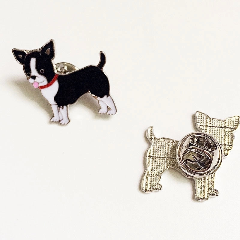 Cute Minimalist Pin Animal Dog Alloy Enamel Unisex Brooches