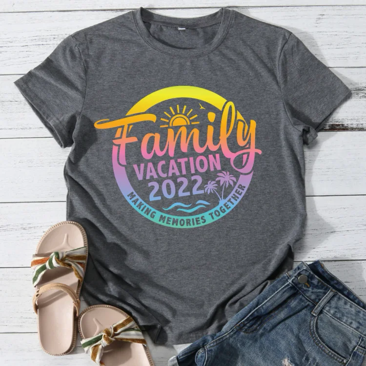 Family vacation 2022 T-shirt Tee-013700