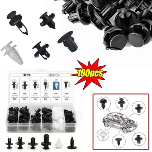 Dronehint Car Parts Body Bumper Rivet Retainer Trim Molding Push Pin Clip Accessories Kits (For: Acura) Parts
