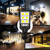 Solar Powered LED Street Lights with 120 LEDs Each Smart Remote