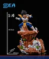 1/6 & WCF Scale Vegeta - Dragon Ball Resin Statue - SEA Studio