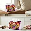 God Loving Home DIY PULeather Diamond Painting Tissue Box for Adults Beginners Large Size Diamond Art Paper Storage Holder for Living Room Bathroom Table Decor