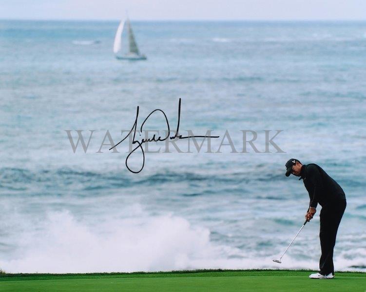 REPRINT - TIGER WOODS Signed Glossy 8 x 10 Photo Poster painting Poster RP