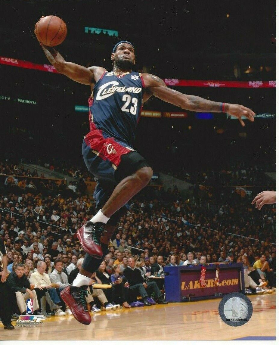 LeBron James Officially Licensed 8x10 Photo Poster paintingfile Cleveland Cavaliers Rare C352