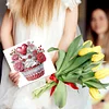 6Pcs Diamond Painting Love Flower Gifts Diamond Painting Greeting Card for Adults Beginners