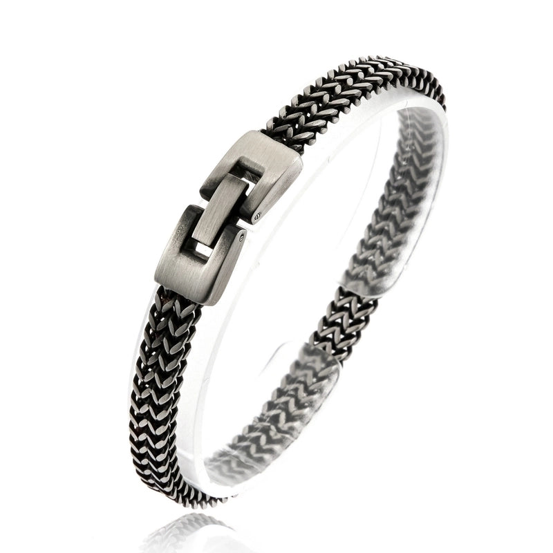 Hip-hop Geometric Titanium Steel Plating Men’s Bracelets