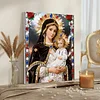 (Pre-Framed)Virgin Mary-Special Shape Diamond Painting Kit(30x40cm)