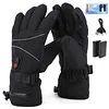 Electric Heating Gloves Rechargeable Windproof Hand Warmer Ski Thermal Gloves