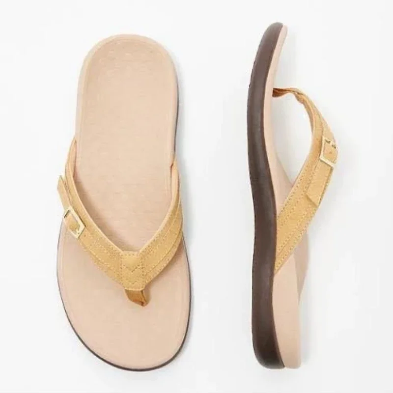 Qengg New Women Casual Flip Flops Indoor Home Fashion Comfortable Flat Sandals Simple Lightweight Solid Color Slippers Zapatilla Mujer