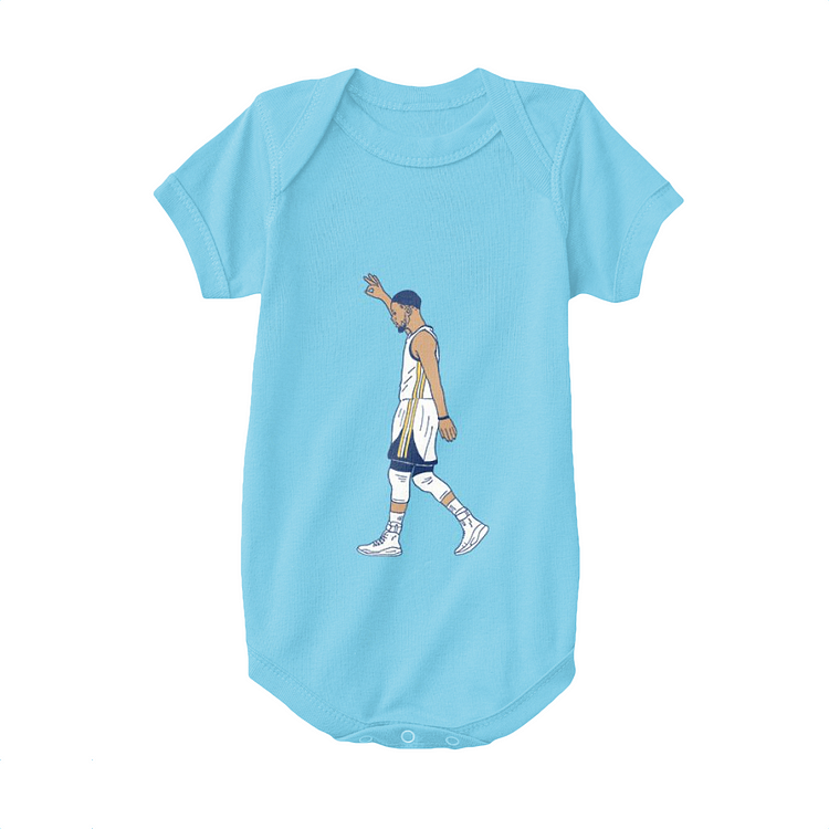 NBA Star Stephen Curry, Basketball Baby Onesie