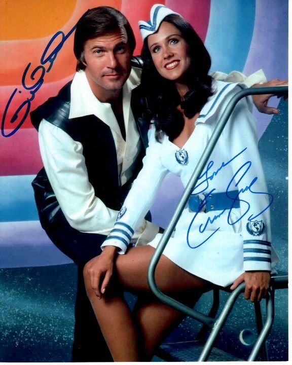 ERIN GRAY and GIL GERARD signed BUCK ROGERSIN THE 25TH CENTURY 8x10 Photo Poster painting