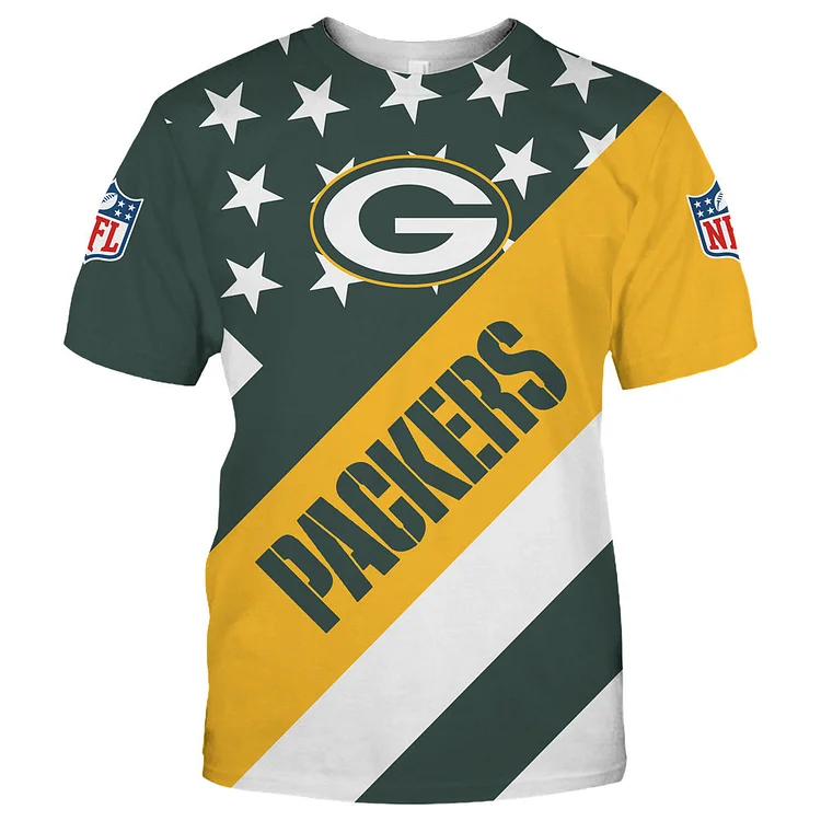 Green Bay Packers All Over Print T-Shirt