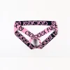 Men's Personality Trend Striped Letter Thong
