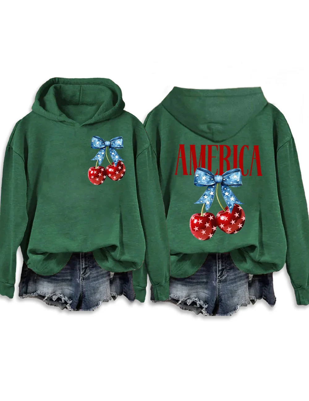 America Cherries Hoodie