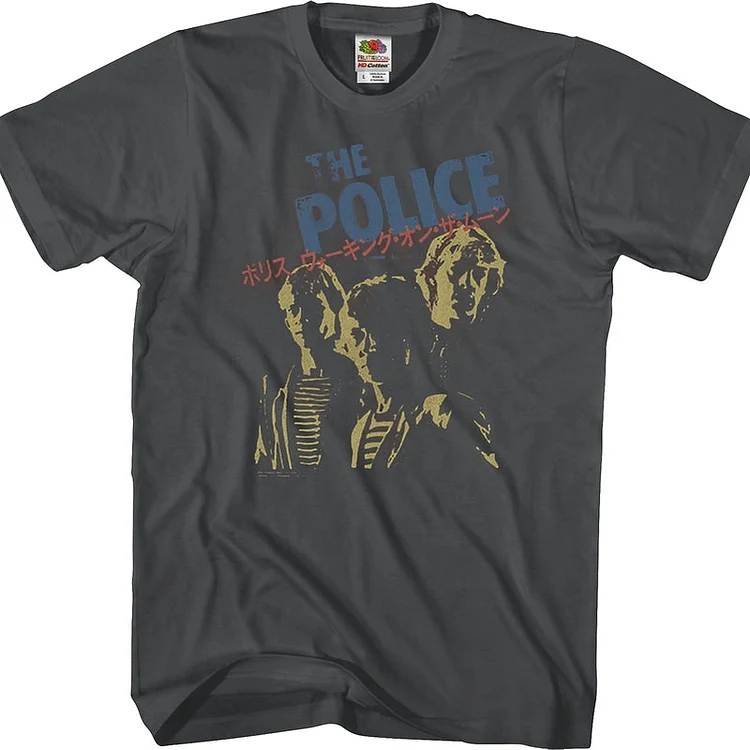 Japanese Poster The Police T-Shirt