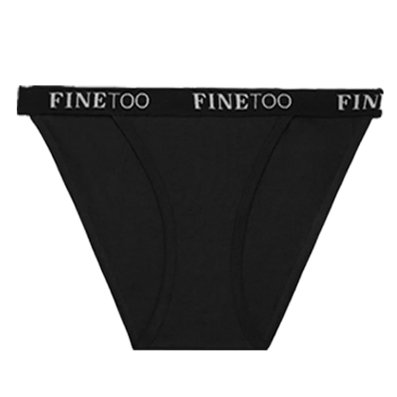 FINETOO Cotton Brazilian Panties Women M-XL Low-Rise Underwear Ladies Soft Underpants Female Panty Lingerie Cotton Panties 2021
