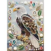 Diamond Painting-DIY Special Shaped Drill Pearl Painting Eagle(30x40cm)