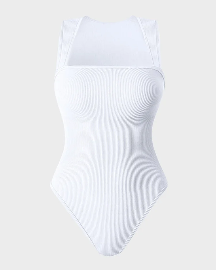 Sleeveless Tummy Control Tank Tops Bodysuits
