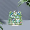 DIY Flower House Acrylic Diamond Painting Desktop Ornaments
