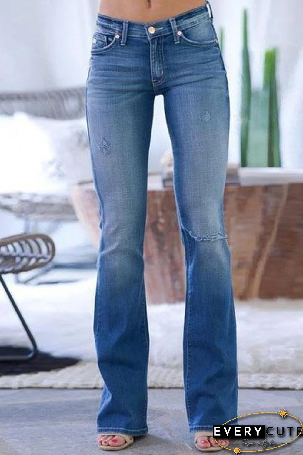 70s Stretch Hip Hugger Jeans(S-4XL)