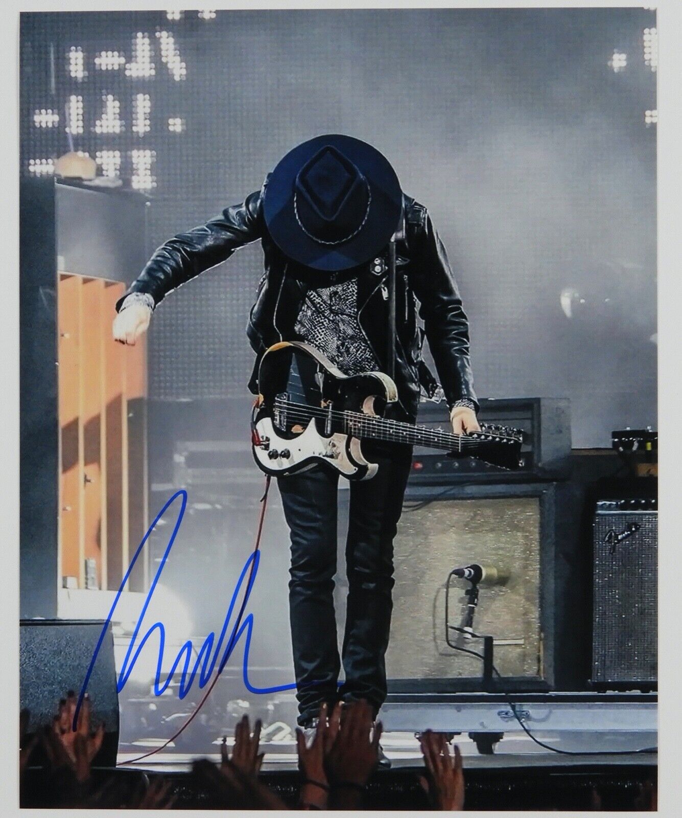 Beck Autograph JSA Signed 8 x 10 Photo Poster painting