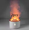 New Creative Ultrasonic Essential Oil Humidifier Volcano Aromatherapy Machine Spray Jellyfish Air Flame Humidifier Diffuser