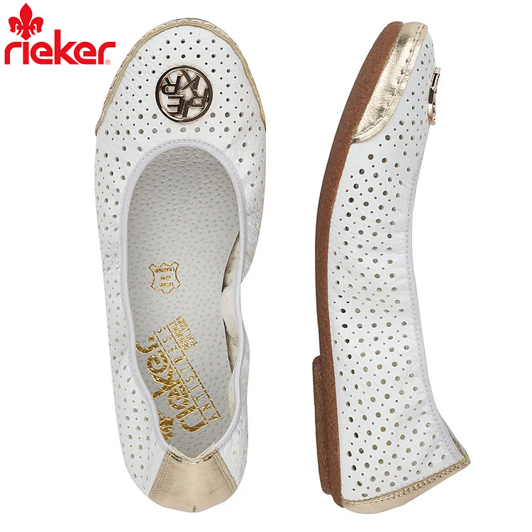 ÚJ NŐI RIEKER® ÜREGES ORTOPÉD SZABADIDŐCIPŐ