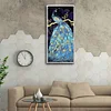 5D DIY Diamond Peacock Full Round Drill Mosaic Wall Picture of Rhinestone