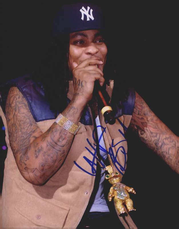 Waka Flocka-Flame authentic signed rap 8x10 Photo Poster painting W/Certificate Autographed 1200