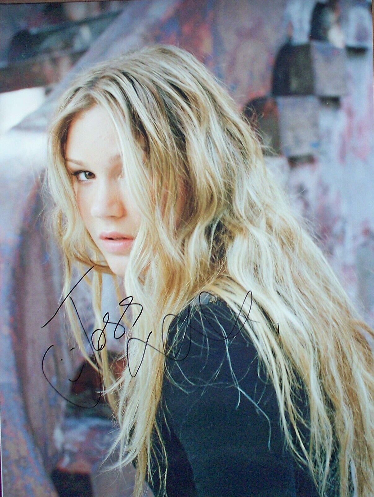 JOSS STONE: Large 12 x 16 glossy hand-signed Photo Poster painting. 'Soul Sessions'. COA. SALE