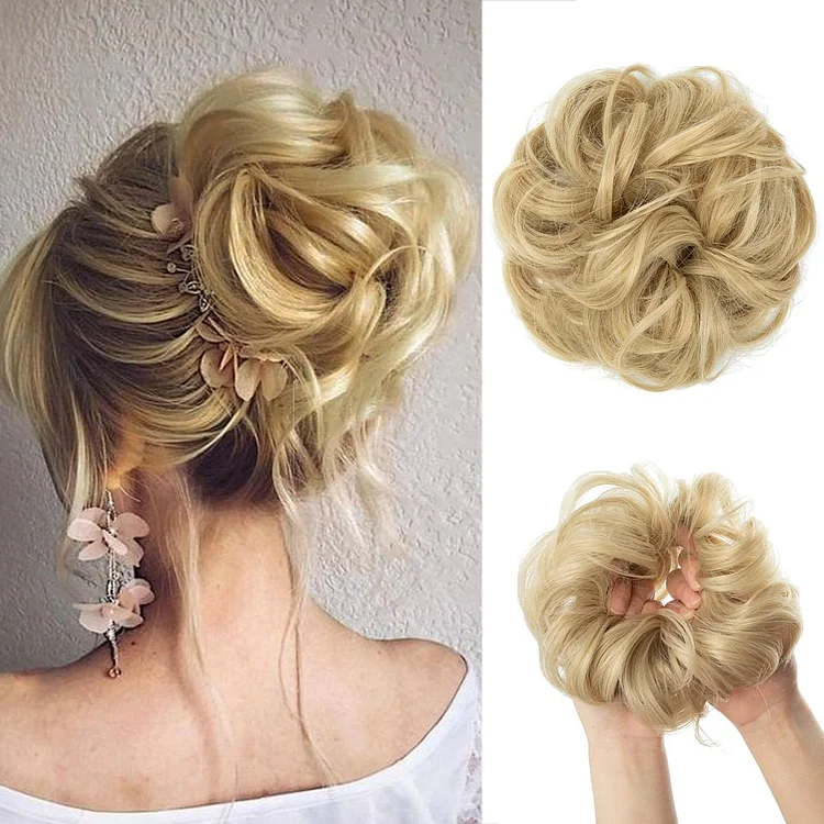 Free Shipping & Last Day 50% OFF - Secret Hair Instant Curly Messy Bun