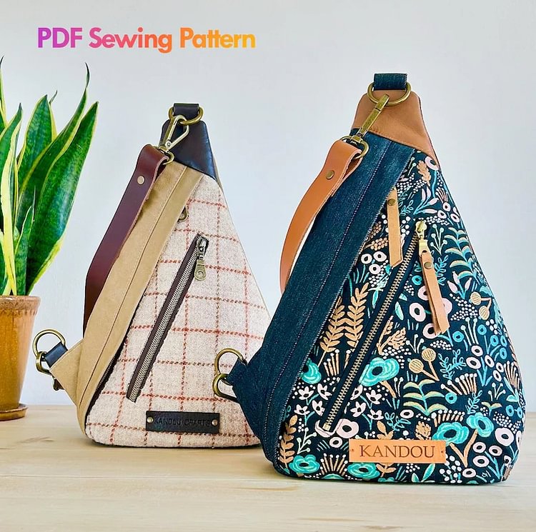 Cute little sling bag  PDF—【Include Instructions】