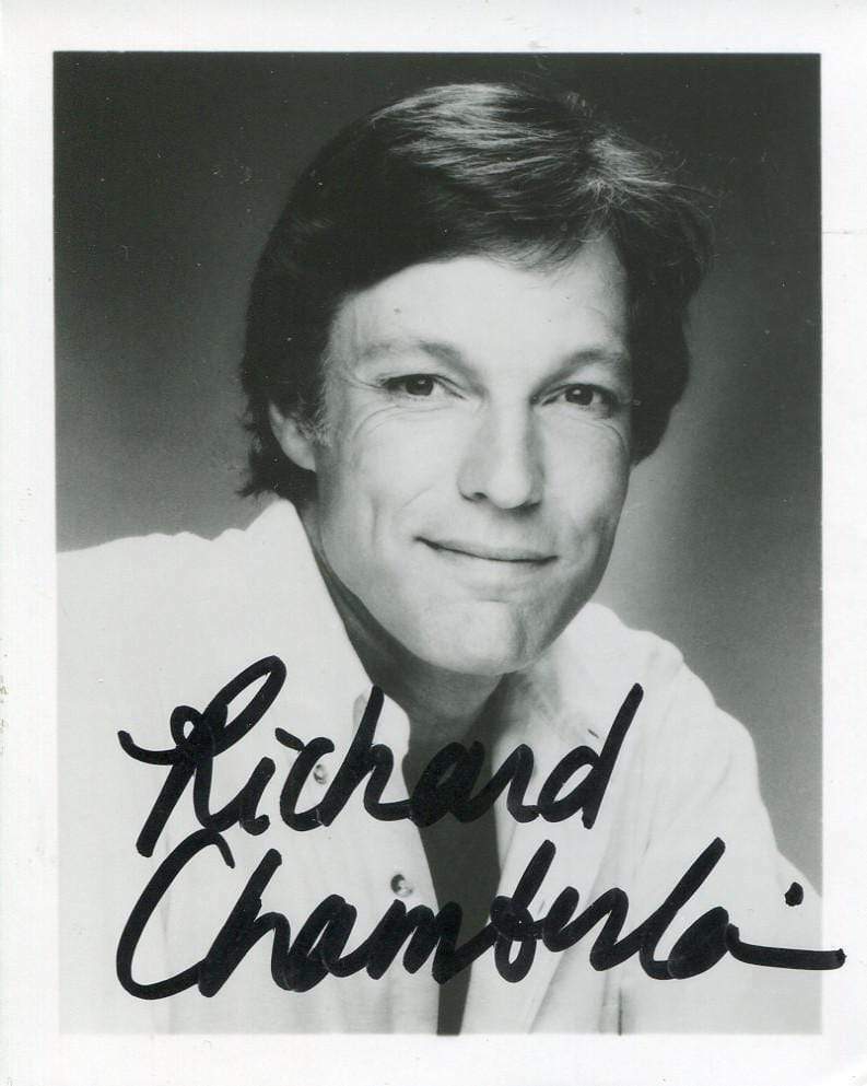 Richard Chamberlain autographs, American ACTOR, signed Photo Poster painting