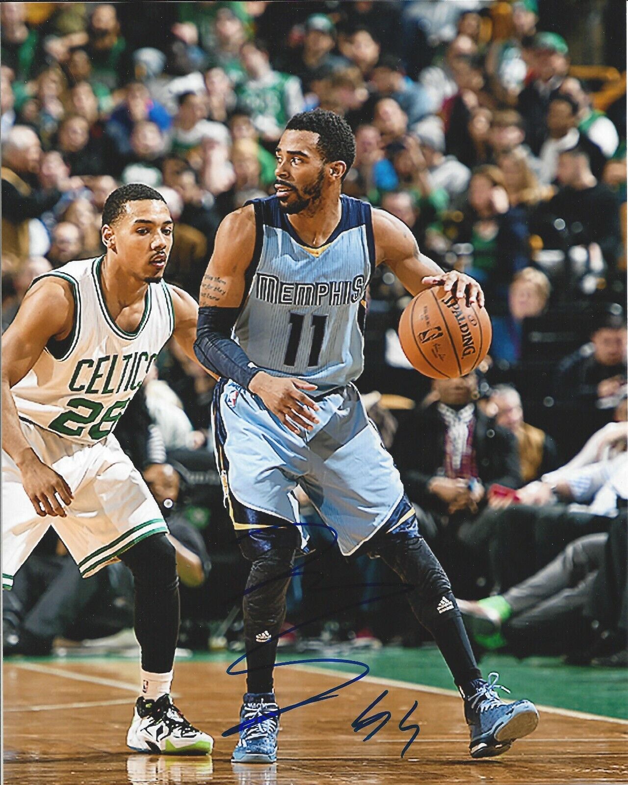 Mike Conley Autographed 8x10 Memphis GrizzliesB318