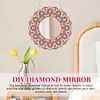 DIY Diamond Painting Special Shaped Crystal Makeup Mirror Kit