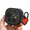 Protective Case Game Console Design Protective Skin Cover W/ Secure Lock Clip Compatible for Samsung Galaxy Buds 4/4 Pro 2026