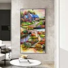 (Grande Taille) campagne 45x85cm (toile) plein carré diamant peinture