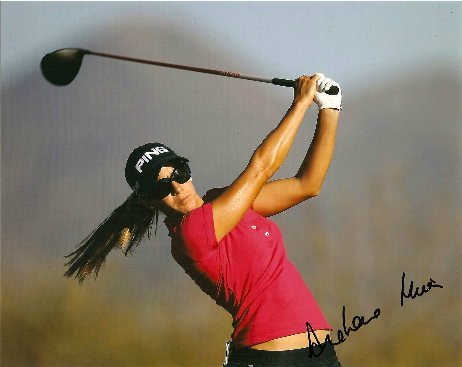 LPGA Azahara Munoz Autographed Signed 8x10 Photo Poster painting COA