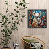 Diamond Painting-5D Full Round Drill Stained Glass Koala(40*40 CM)
