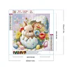 Diamond Painting -DIY Round Drill Rabbit In Egg