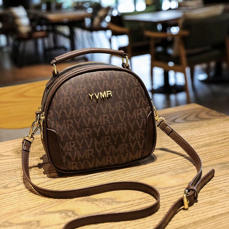 Women's Evening Bags 2021 New With Top Handle Shoulder Crossbody Side Strap Leather Vintage Fashion Luxury Female Ladies Handbag