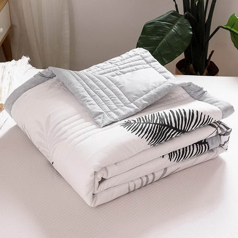 Thin Quilt Blanket Quilted Bedspread for Double Bed Air Condition Quilt ...