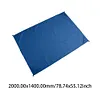 Foldable Picnic Mat Moisture-proof Sand Free Beach Mat 1.4x2m for Camping Hiking