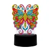 Butterfly DIY Diamond Painting LED Light Lamp Home Decor Craft Kit