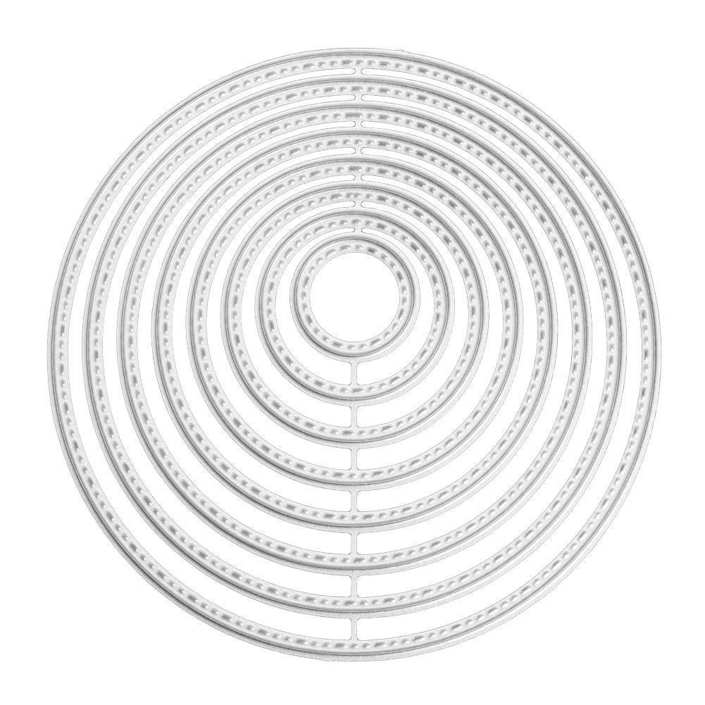 

Round - Paper Craft Cutting Dies, 501 Original