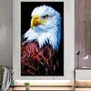 Diamond Painting-DIY Full Round Drill Eagle(40*70CM)