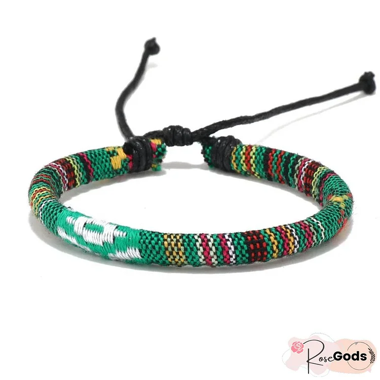 Nepal Ethnic Bohemia Rope Bracelet Men Women Fabric Fil Tissu Bracelet For Men Wristbands Pulseras Hilo Tela Hombre